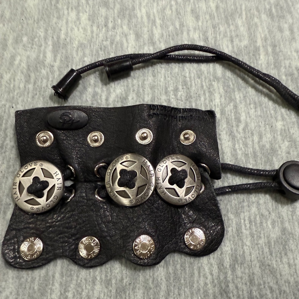NWOT Harley-Davidson Leather Hair Wrap w/ Snaps